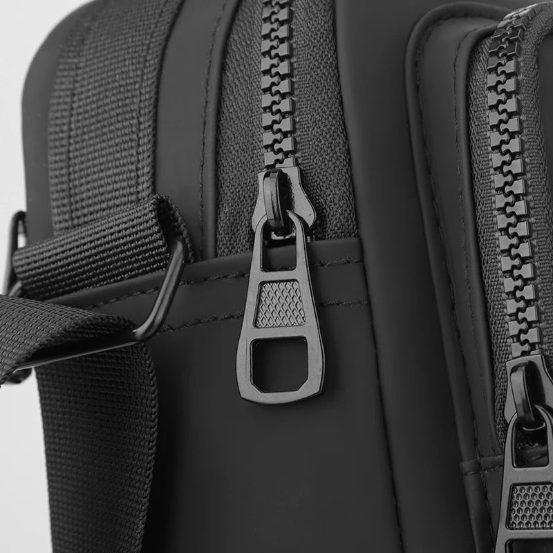 Mens Oxford Sling Bag - Casual Mini Crossbody Phone Pouch - ZOOMNSTORE