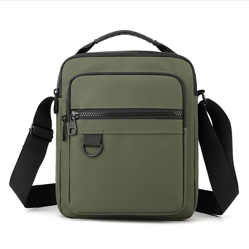 Mens Oxford Sling Bag - Casual Mini Crossbody Phone Pouch - ZOOMNSTORE