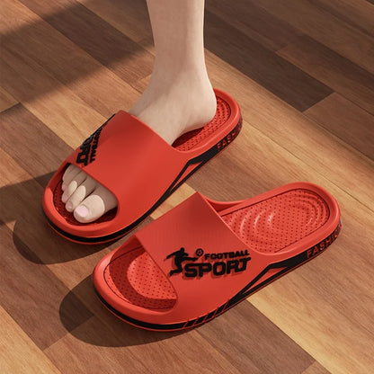 Mens PVC Summer Slippers - Soft Anti-Slip Outdoor Sandals - ZOOMNSTORE