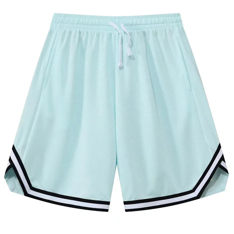 Mens Quick Dry Basketball Shorts - Breathable Summer Fitness Joggers - ZOOMNSTORE