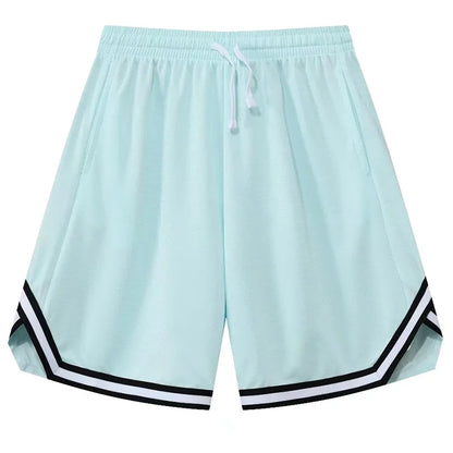 Mens Quick Dry Basketball Shorts - Breathable Summer Fitness Joggers - ZOOMNSTORE