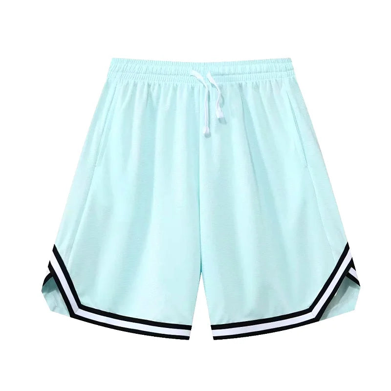 Mens Quick Dry Basketball Shorts - Breathable Summer Fitness Joggers - ZOOMNSTORE
