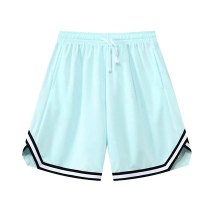 Mens Quick Dry Basketball Shorts - Breathable Summer Fitness Joggers - ZOOMNSTORE