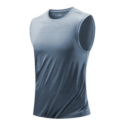 Mens Quick-Dry Running Vest - Breathable Sleeveless Gym Tank Top - ZOOMNSTORE