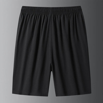Mens Quick-Dry Sports Shorts - Breathable Loose Mid-Length Running  Hiking Pants - ZOOMNSTORE