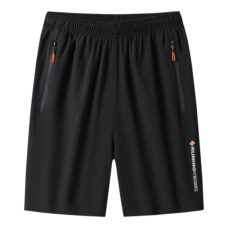 Mens Quick-Dry Sports Shorts - Breathable Loose Mid-Length Running  Hiking Pants - ZOOMNSTORE