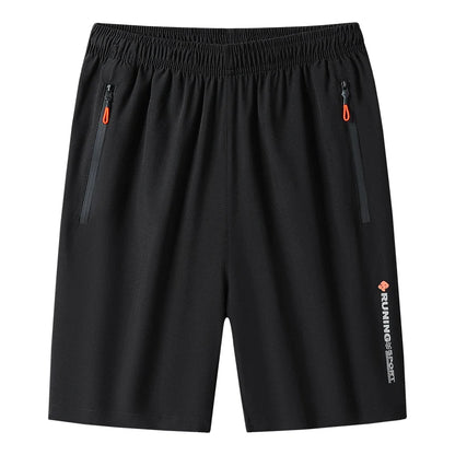 Mens Quick-Dry Sports Shorts - Breathable Loose Mid-Length Running  Hiking Pants - ZOOMNSTORE