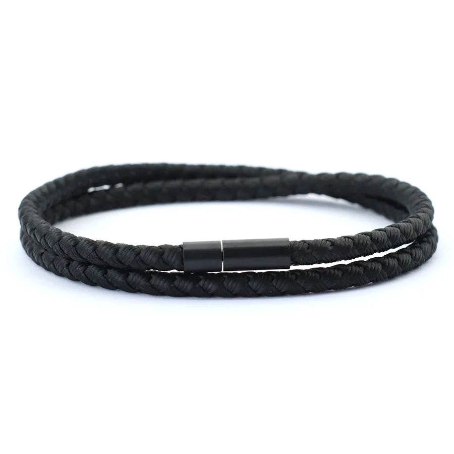 Minimalist Mens Survival Bracelet - Handmade Nautical Bangle - ZOOMNSTORE