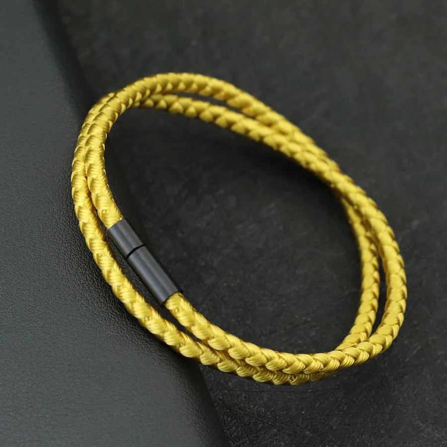 Minimalist Mens Survival Bracelet - Handmade Nautical Bangle - ZOOMNSTORE