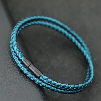 Minimalist Mens Survival Bracelet - Handmade Nautical Bangle - ZOOMNSTORE
