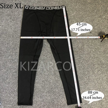 Mens Running Sportswear - Compression Tracksuit & Dry Fit Leggings Fitness Jogging Set - ZOOMNSTORE