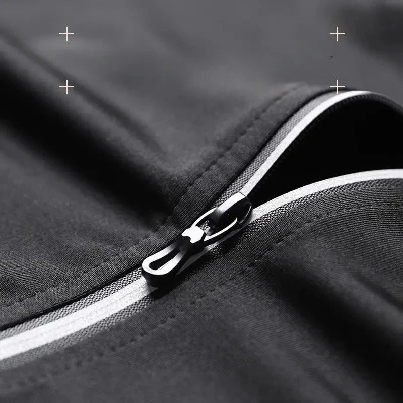 Mens Running Sportswear - Compression Tracksuit & Dry Fit Leggings Fitness Jogging Set - ZOOMNSTORE