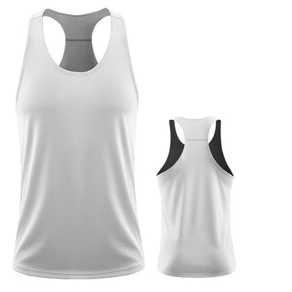 Mens Running Vest - Sleeveless Gym Tank Top for Fitness and Training - ZOOMNSTORE