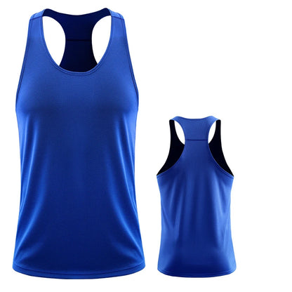 Mens Running Vest - Sleeveless Gym Tank Top for Fitness and Training - ZOOMNSTORE