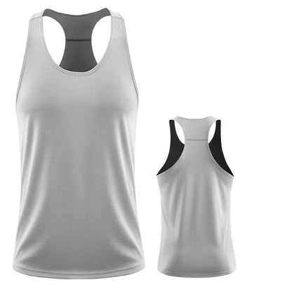 Mens Running Vest - Sleeveless Gym Tank Top for Fitness and Training - ZOOMNSTORE