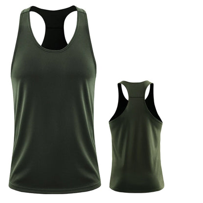 Mens Running Vest - Sleeveless Gym Tank Top for Fitness and Training - ZOOMNSTORE