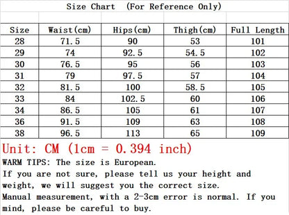 Mens Slim Fit Skinny Jeans - Casual Denim for Street Style - ZOOMNSTORE