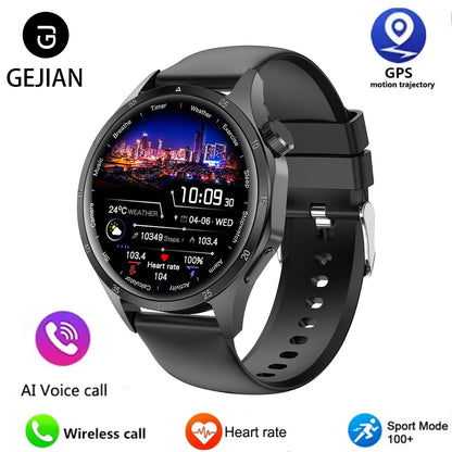 Mens Smart Watch - Bluetooth GPS AMOLED Waterproof NFC - ZOOMNSTORE