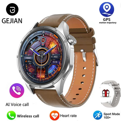 Mens Smart Watch - Bluetooth GPS AMOLED Waterproof NFC - ZOOMNSTORE