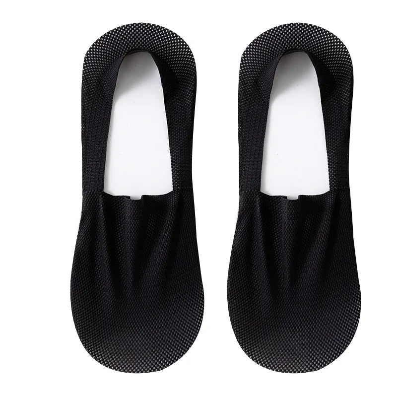 Mens Summer Boat Socks - Thin Invisible Breathable Casual Socks - ZOOMNSTORE
