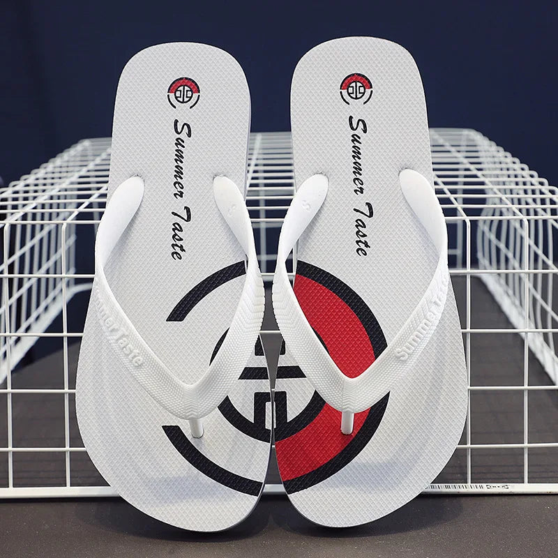 Mens Summer Flip Flops - Lightweight Anti-Skid Outdoor Sandals - ZOOMNSTORE