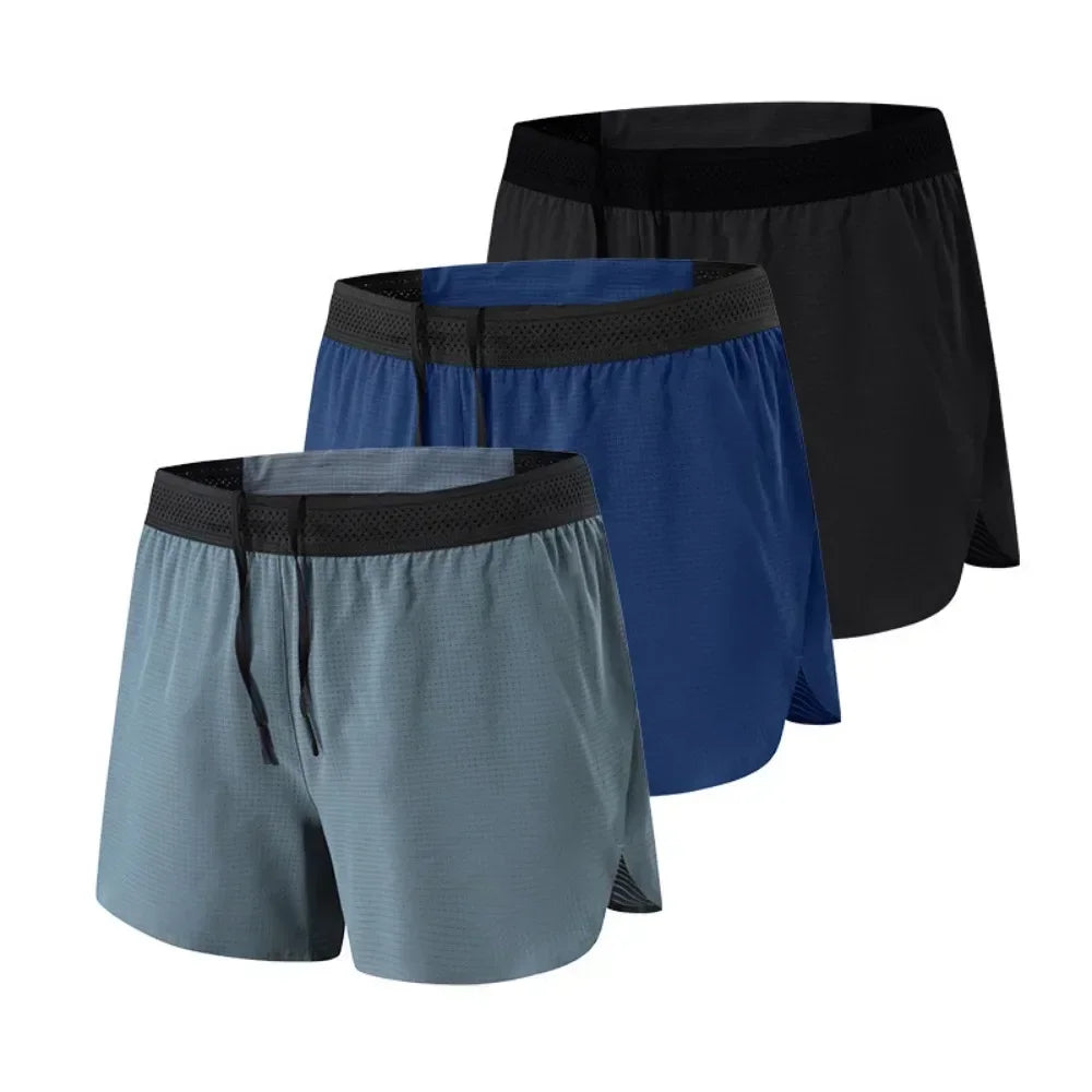 Mens Summer Running Shorts - Quick Dry Loose Fit Marathon Training Pants - ZOOMNSTORE