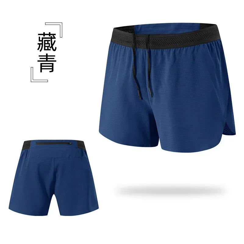 Mens Summer Running Shorts - Quick Dry Loose Fit Marathon Training Pants - ZOOMNSTORE