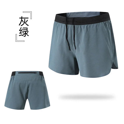 Mens Summer Running Shorts - Quick Dry Loose Fit Marathon Training Pants - ZOOMNSTORE