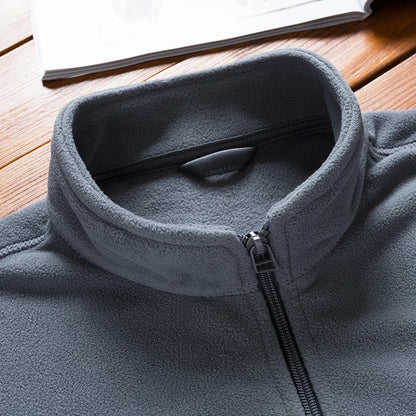 Mens Tactical Fleece Softshell Jacket - Windbreaker Thermal Outdoor Coat - ZOOMNSTORE