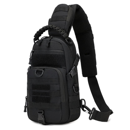 Mens Tactical Sling Bag - Outdoor Camping Fanny Pack for Hiking Climbing Cycling Fishing - ZOOMNSTORE