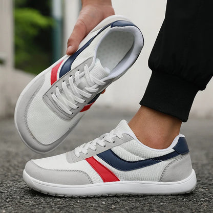 Mens Wide Toe Walking Sneakers - Breathable Casual Shoes - ZOOMNSTORE