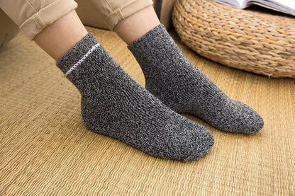 Mens Winter Merino Wool Socks - Thick Warm Cashmere 3 Pair Set - ZOOMNSTORE