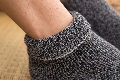 Mens Winter Merino Wool Socks - Thick Warm Cashmere 3 Pair Set - ZOOMNSTORE