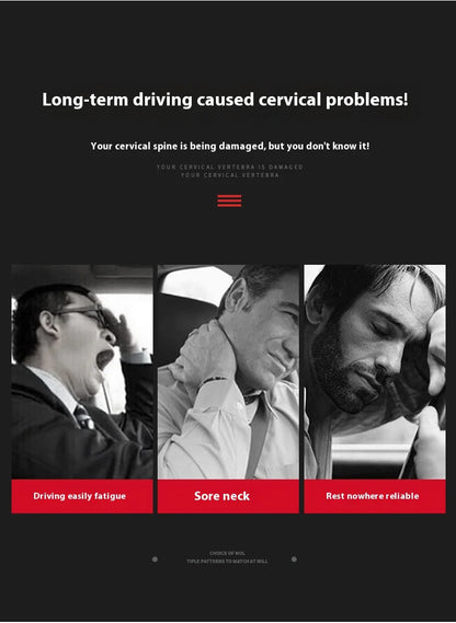 Mercedes-Benz Neck Pillow – Car Neck Support & Lumbar Rest Cushion for Comfort - ZOOMNSTORE