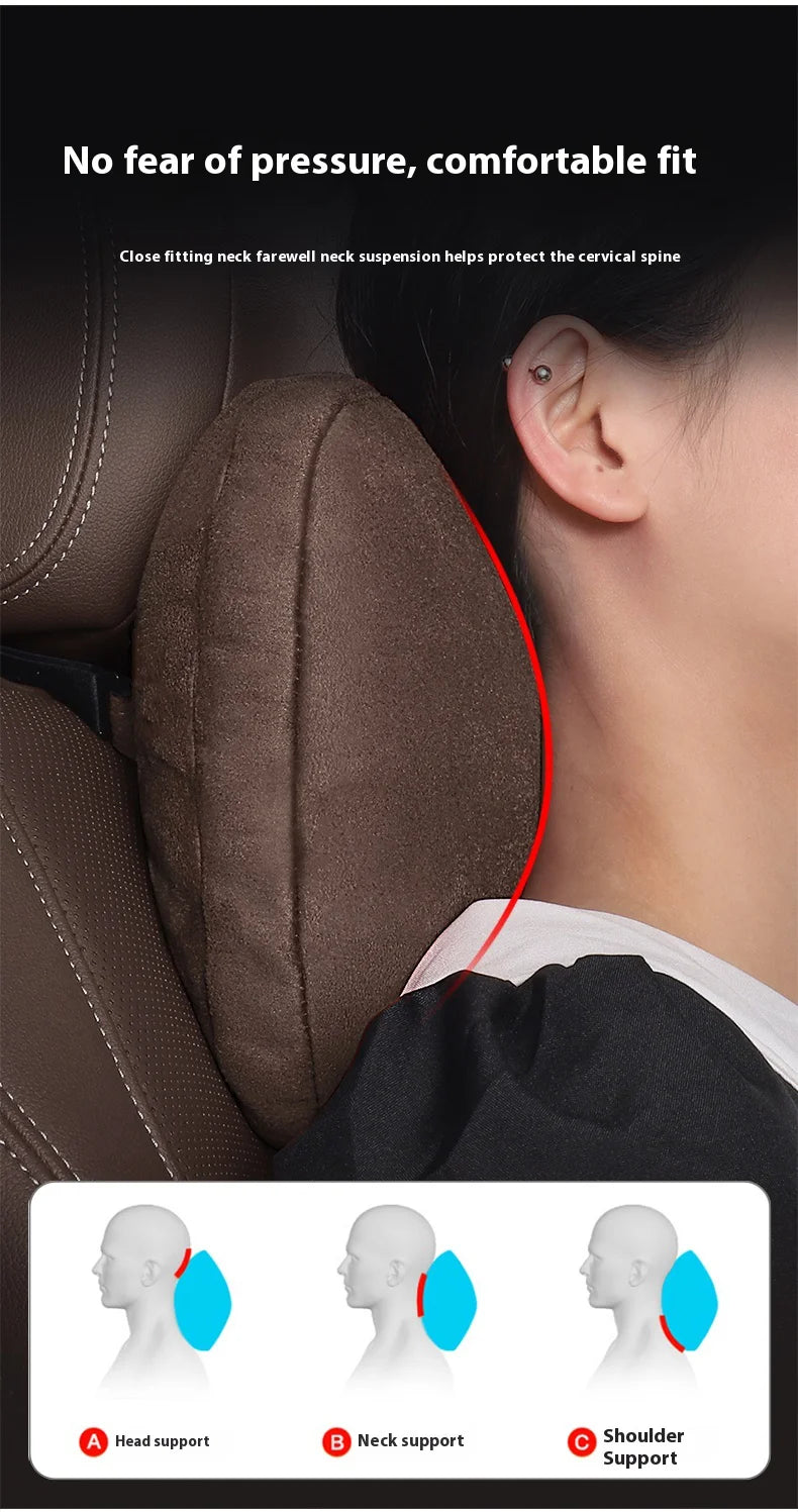 Mercedes-Benz Neck Pillow – Car Neck Support & Lumbar Rest Cushion for Comfort - ZOOMNSTORE