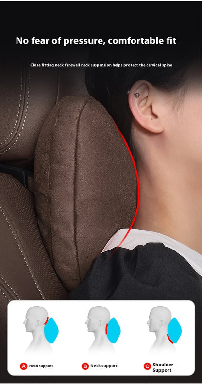 Mercedes-Benz Neck Pillow – Car Neck Support & Lumbar Rest Cushion for Comfort - ZOOMNSTORE