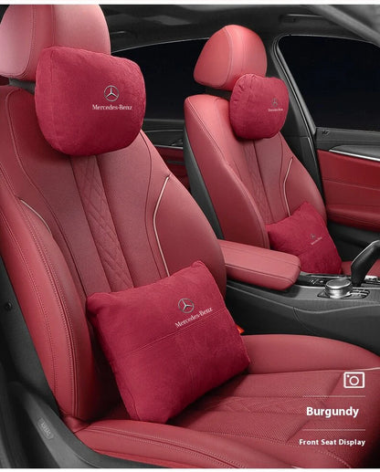 Mercedes-Benz Neck Pillow – Car Neck Support & Lumbar Rest Cushion for Comfort - ZOOMNSTORE