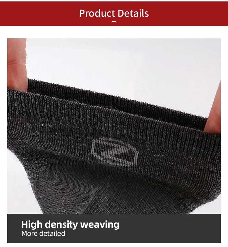 Merino Wool Athletic Socks - No Show Ankle Breathable Mesh, Toe Heel Reinforcement - ZOOMNSTORE