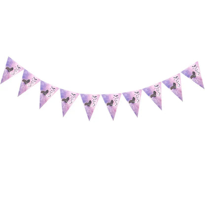 Mermaid Party Supplies Set - Disposable Plates Cups Napkins for Girls Birthday  Baby Shower - ZOOMNSTORE