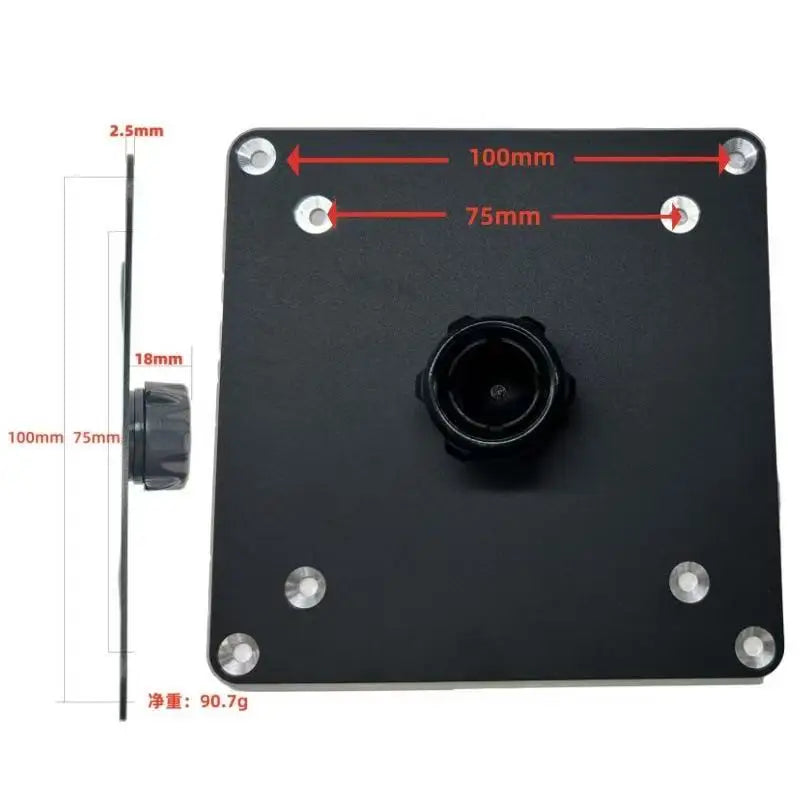 Metal Monitor Holder - Adjustable VESA Mount Bracket for 14 to 24 Inch Monitors - ZOOMNSTORE