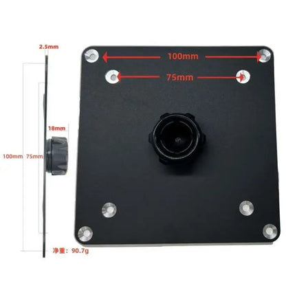 Metal Monitor Holder - Adjustable VESA Mount Bracket for 14 to 24 Inch Monitors - ZOOMNSTORE