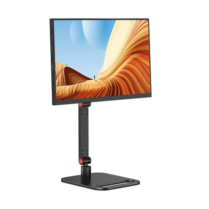 Metal Monitor Holder - Adjustable VESA Mount Bracket for 14 to 24 Inch Monitors - ZOOMNSTORE