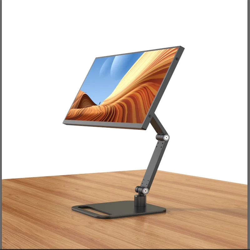 Metal Monitor Holder - Adjustable VESA Mount Bracket for 14 to 24 Inch Monitors - ZOOMNSTORE