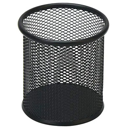 Metal Pen Holder - Black Mesh Pencil Case & Desk Organizer for Office - ZOOMNSTORE