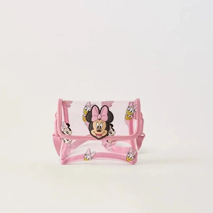 Disney Mickey  Minnie Fashion Backpack - Large Capacity Canvas School Bag for Boys  Girls - ZOOMNSTORE