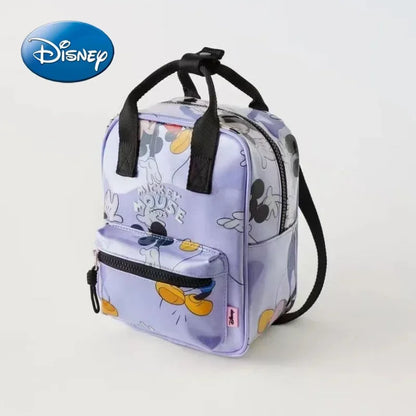 Disney Mickey  Minnie Fashion Backpack - Large Capacity Canvas School Bag for Boys  Girls - ZOOMNSTORE