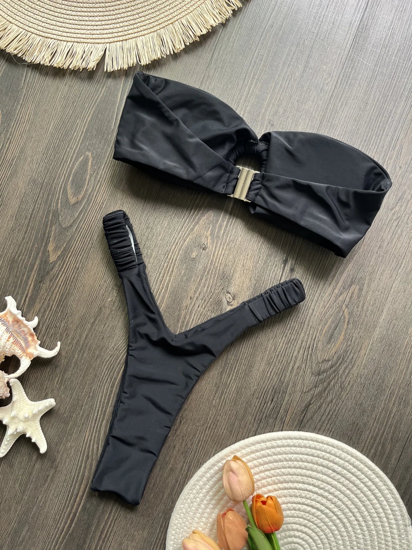 Micro Bikini Push Up - Women Swimsuits Two Piece Bikini Set With Wire Free Support - ZOOMNSTORE