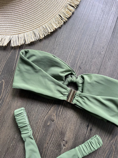 Micro Bikini Push Up - Women Swimsuits Two Piece Bikini Set With Wire Free Support - ZOOMNSTORE