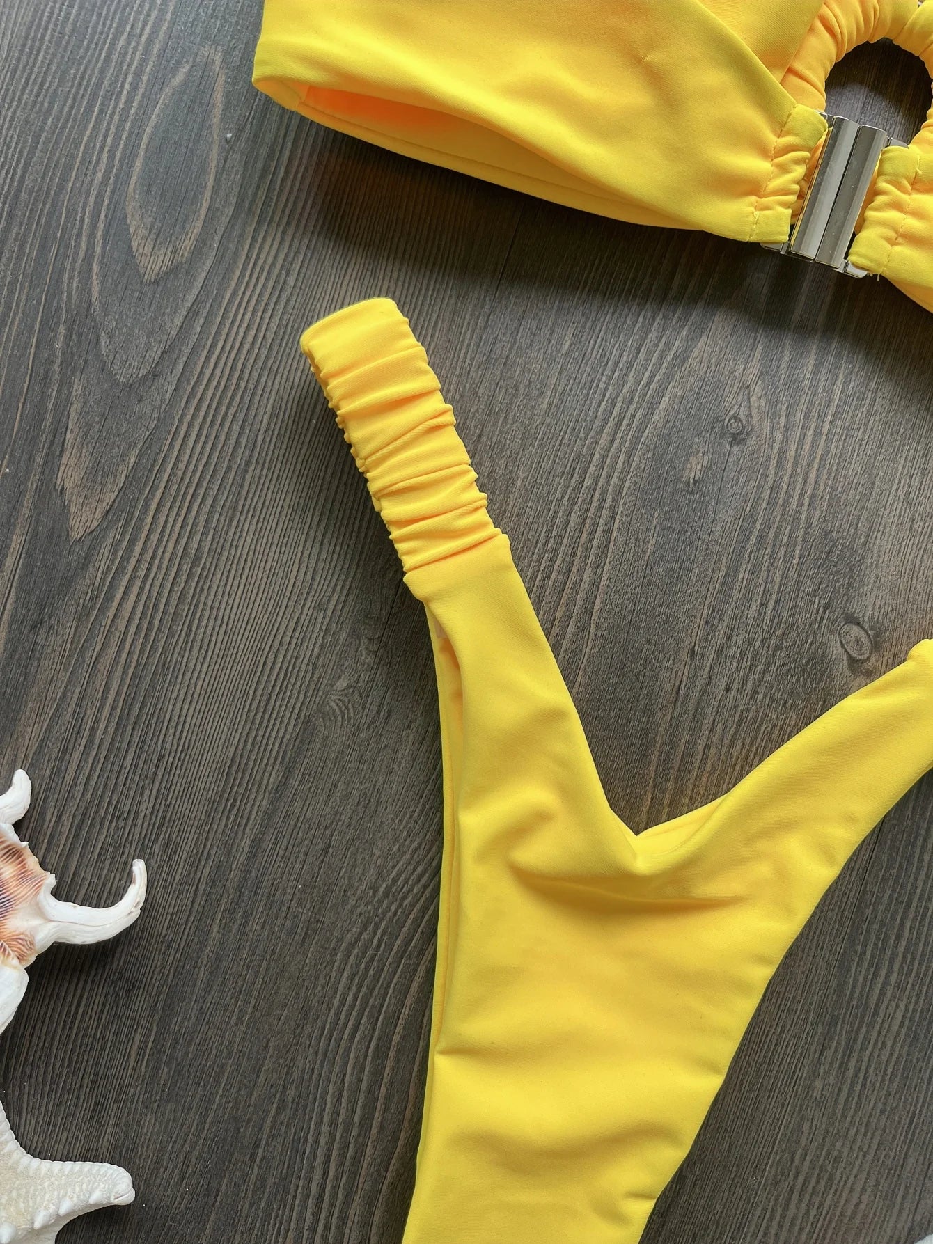 Micro Bikini Push Up - Women Swimsuits Two Piece Bikini Set With Wire Free Support - ZOOMNSTORE