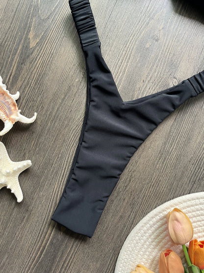 Micro Bikini Push Up - Women Swimsuits Two Piece Bikini Set With Wire Free Support - ZOOMNSTORE